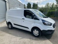18 TRANSIT CUSTOM 2.0 TDCI EURO 6 SWB L/R L1 HI WITH 75,000 MILES