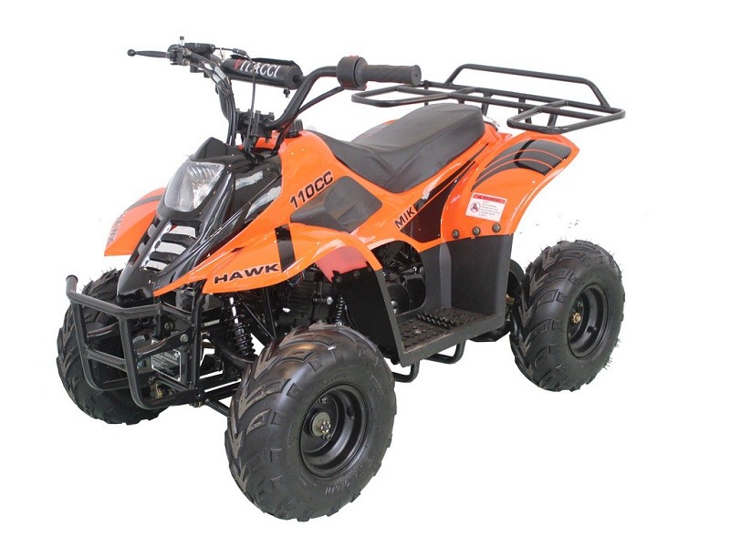VITACCI HAWK 6 110CC ATV, SINGLE SYLINDER, 4 STROKE, AIR-COOLED