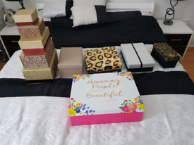 Gift boxes ..lots 