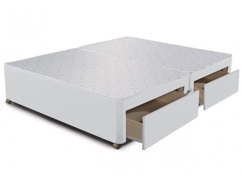 Double Small Double King Size Divan Bed Bases Option Drawer