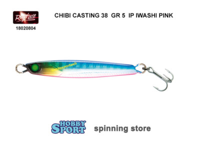 CHIBI CASTING 38 RAPTURE 5 GR  COL IP IWASHI P 18020804 SPINNING LAGO TROTA MARE