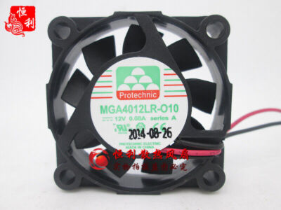 1PC MAGIC 4010 MGA4012LR-O10 12V 0.08A 2-wire silent     #A10