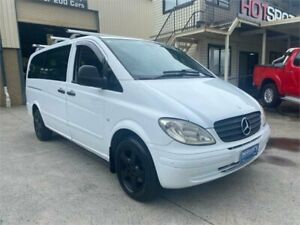 2009 Mercedes-Benz Vito 639 MY09 115CDI Low Roof Extra Long White 5 Speed Automatic Van