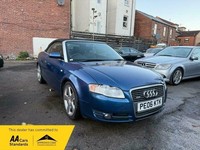 2006 Audi A4 Cabriolet 2.0 TFSI S line Multitronic 2dr CONVERTIBLE Petrol Automa