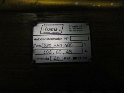 TRAMA 40KVA * NEW NO BOX *