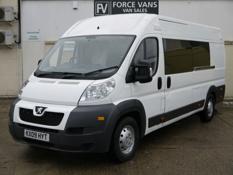 PEUGEOT BOXER 440 CREW BAND MOTOX MINIBUS CAMPER MOTORHOME PANEL VAN