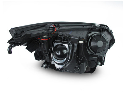 DEPO V3 LED U Ring White Angel Halo Headlight For 2004-10 BMW E60/E61 5 Series