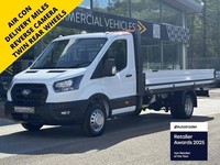 2025 Ford Transit TDCI 130ps 350 DRW L4 Lwb 4.2 Metre Dropside with 12" Screen, 