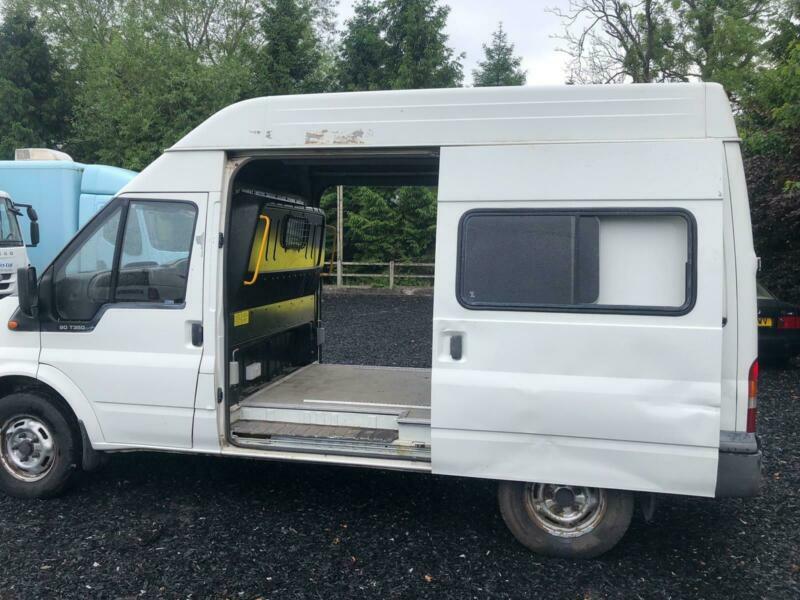 Ford Transit MWB high roof van Camper Base in Ashbourne, Derbyshire