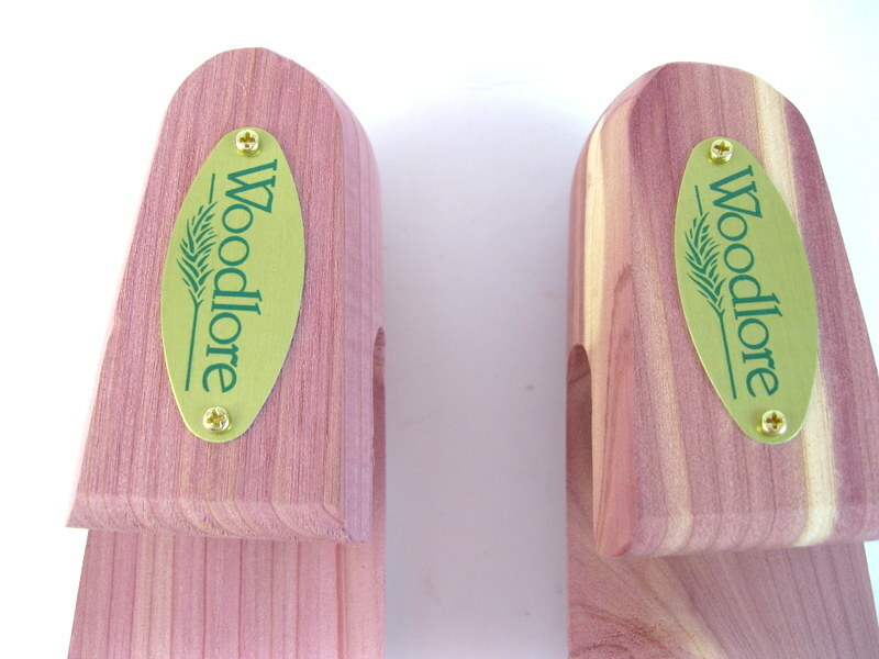 Woodlore Men's Combination Cedar Split-toe Shoe Trees Made in USA