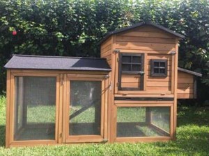  Chicken Coop Somerzby DELUXE MANSION Rabbit Hutch Cage 