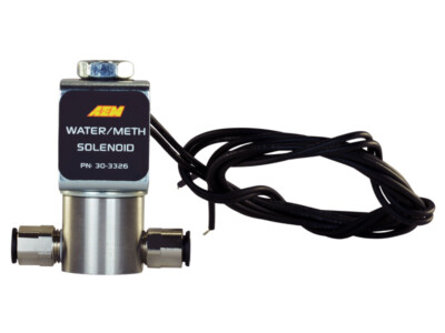 AEM Water Methanol Injection High Flow Low Current WMI Solenoid 1/8  NPT 30-3326
