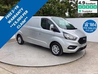 2022 Ford Transit Custom 300 EcoBlue Limited LWB L/R A/C Euro 6 LWB Panel Van Di