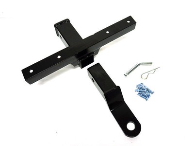 Black Steel Trailer Hitch for Yamaha G14-G22 Golf Carts