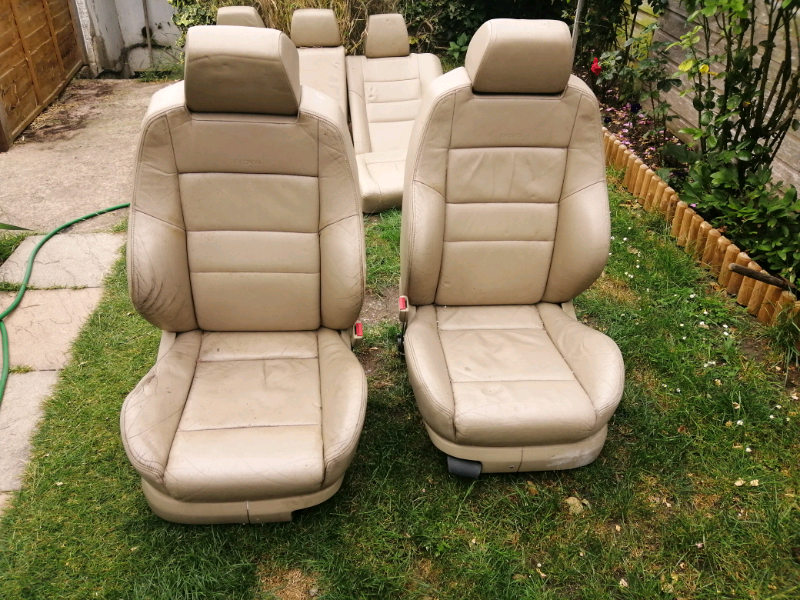 Vw golf mk4 recaro cream leather seats in Oxford, Oxfordshire Gumtree