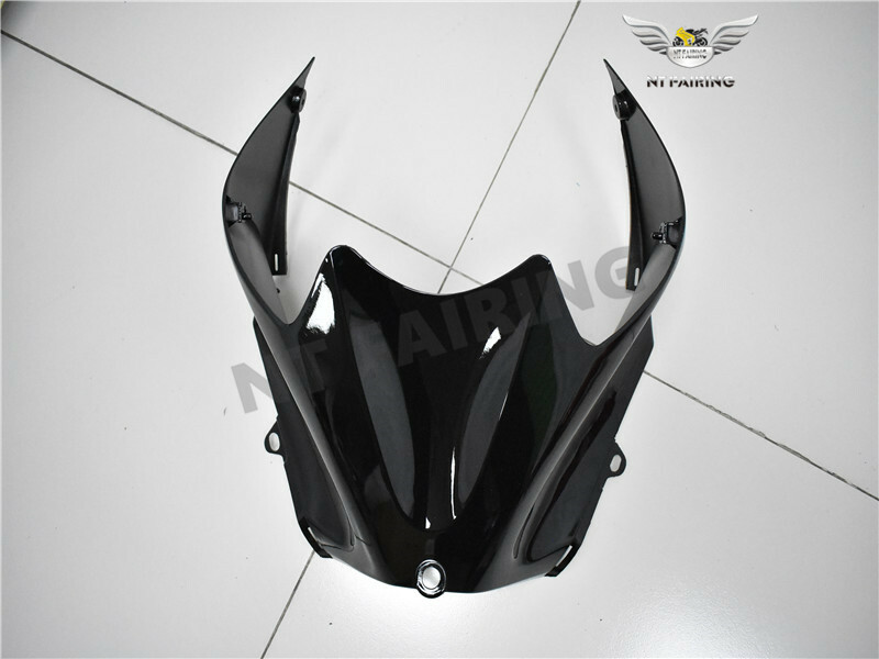 1/14リファ Fit for Kawasaki 2006-2011 ZX-14R Black Red Plastic