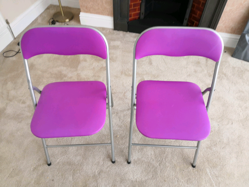 Purple Folding Chairs In Doncaster South Yorkshire Gumtree