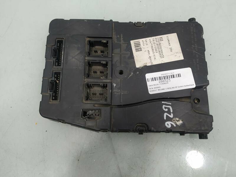 8200306434 Boitier Pyrotechnique Pour Renault Megane Ii Berlina 3p 2002 280323