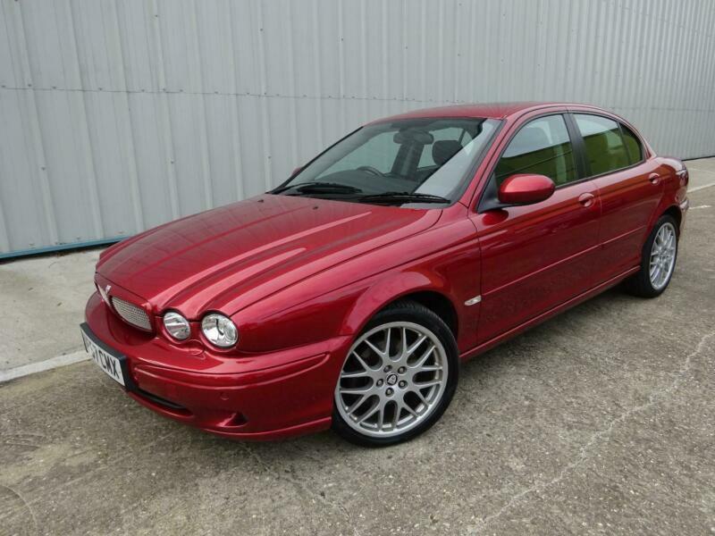JAGUAR XTYPE 2.2d 155 Sovereign Saloon manual Red Diesel, 2007 in
