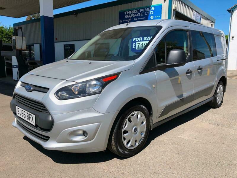 FORD TRANSIT CONNECT 230 L2 TDCi 120ps D/Cab Trend 2017MY Factory Crew