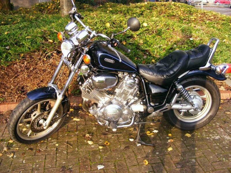 Yamaha Virago XV750 1993 12219k shaft drive custom cruiser easy rider