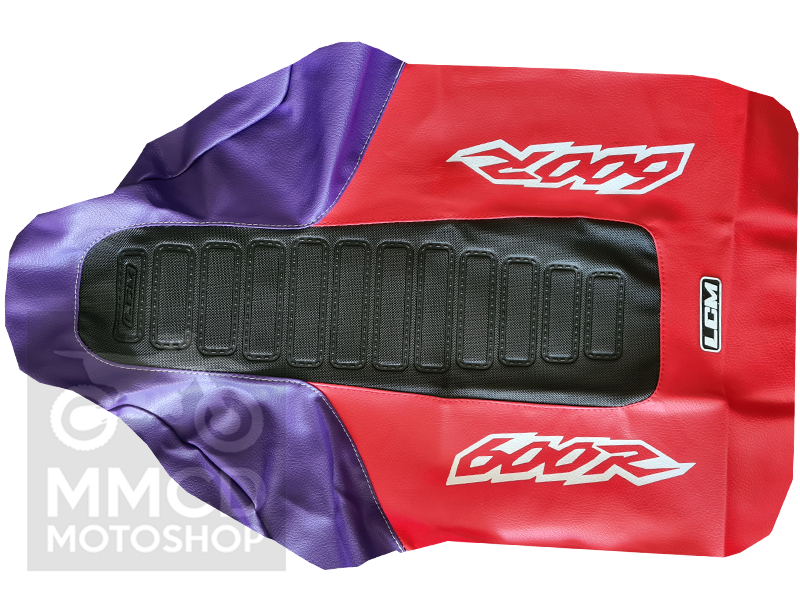 Seat Cover for Honda XR600R XR 600 1988-2000 Red Purple Gripper Non-Slip Retro