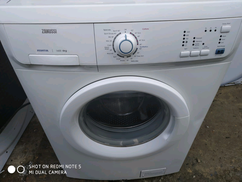 ZANUSSI ESSENTIAL 6KG 1600 SPIN SPEED IN FULLY WORKING ORDER in