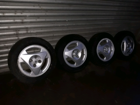 Vauxhall Astra 14/" Alloy Wheels 4x100 Rally Auto test Corsa Nova Toyota