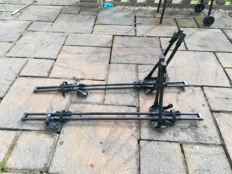 halfords roof rack bike
