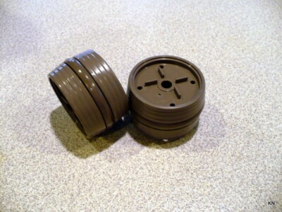 Kirby vacuum 2 Sentria II  Front wheels. SEII Part N. 131912