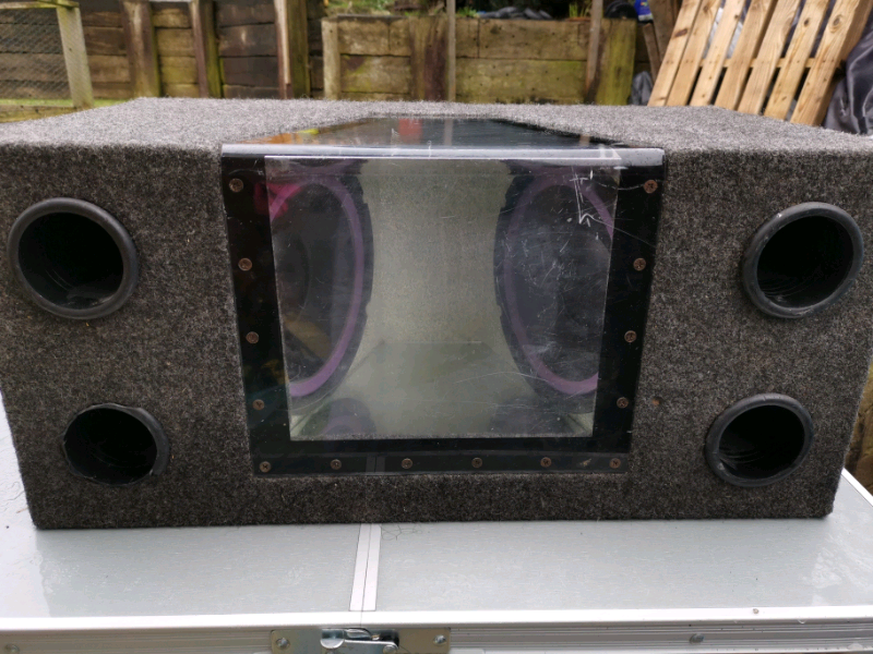 Car subwoofer, twin speakers built in. in Poole, Dorset Gumtree