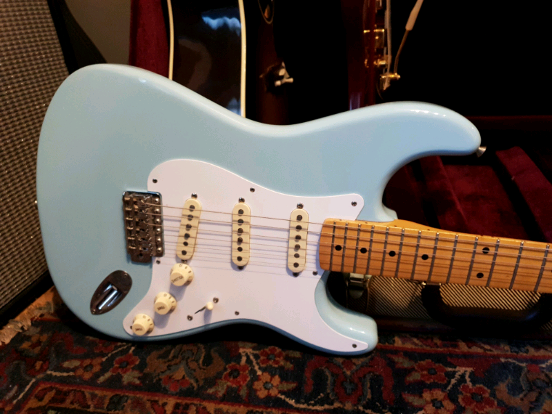 Fender 50s Classic Series Stratocaster - Daphne Blue | in ...