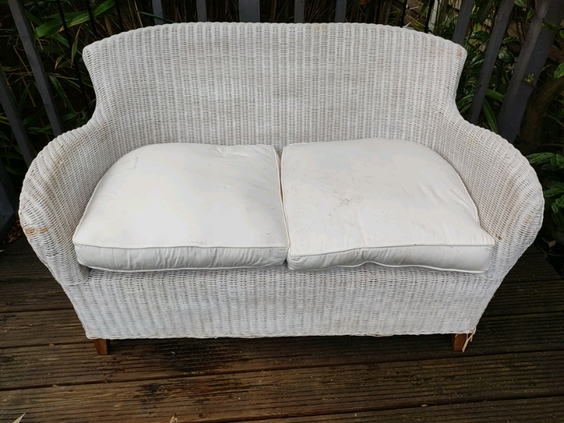 Wicker 2 seater sofa. | in Stoke-on-Trent, Staffordshire | Gumtree