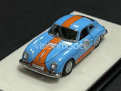 PGM 1:64 Classic vehicle 356 Blue #63 Full Open Diecast Model