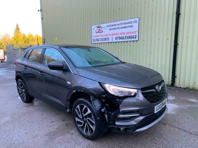 2019 19 VAUXHALL GRANDLAND X ELITE NAV 1.2 AUTO DAMAGED REPAIRABLE