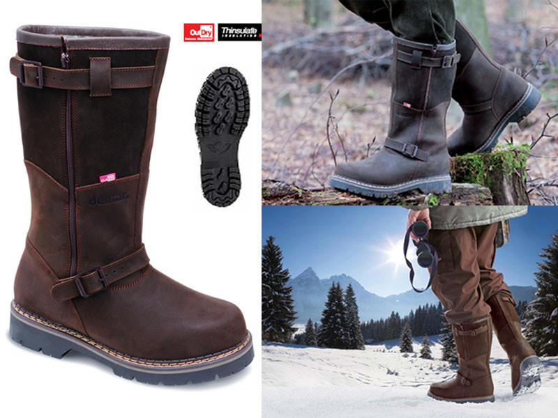 DEMAR DEMAR TIROL DELUXE HERREN WINTERSTIEFEL JAGDSTIEFEL OUTDOORSTIEFEL WARMFUTTER