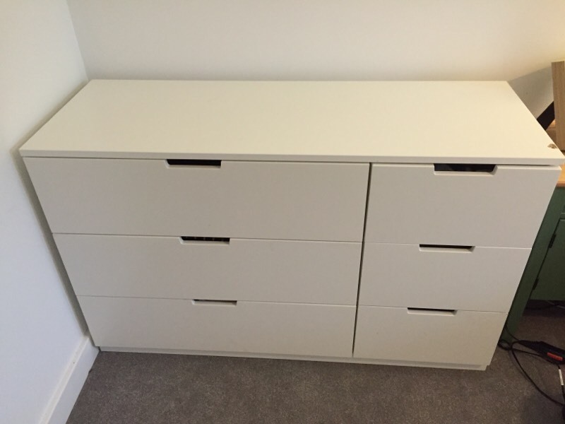 IKEA Nordli chest of 6 drawers in Romsey, Hampshire Gumtree IKEA Nordli chest of 6 drawers in Romsey, Hampshire Gumtree