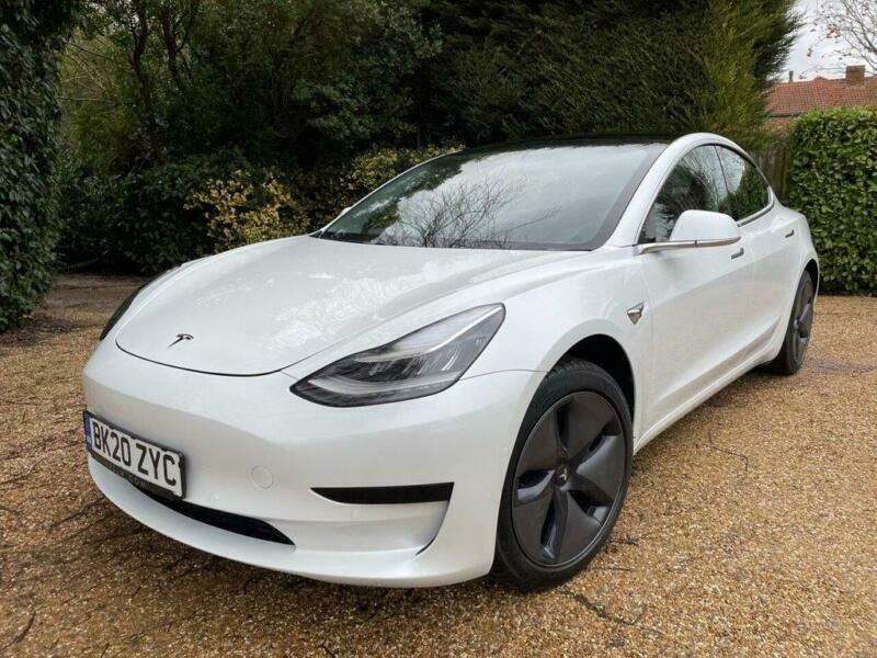 2020 20 TESLA MODEL 3 0.0 STANDARD RANGE PLUS 4D 302 BHP PANORAMIC ROOF