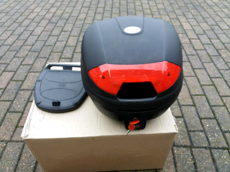 classic motorcycle top box