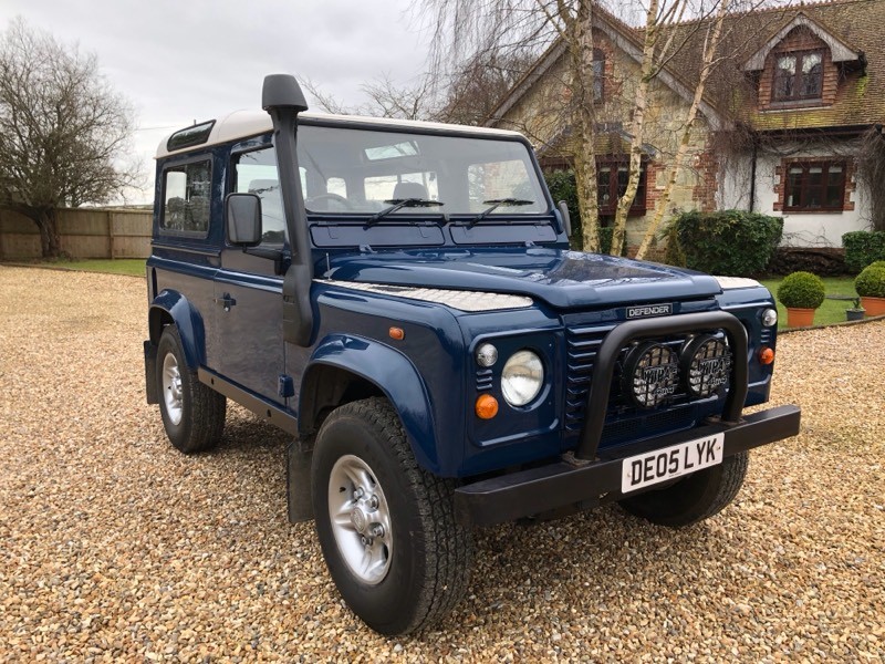 LAND ROVER DEFENDER 90 2005 GALVANISED CHASSIS WITH LOW MILES 59000