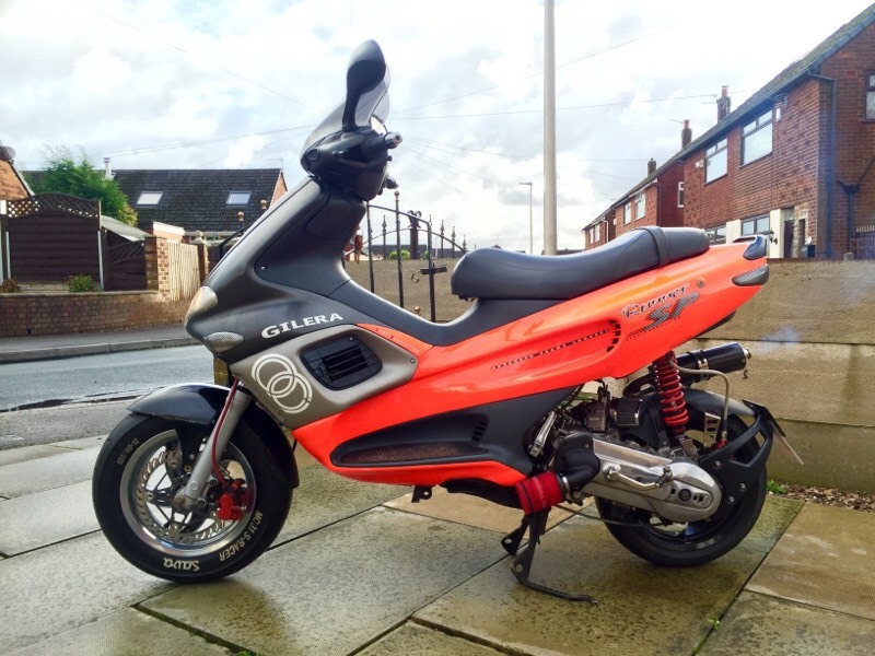 Gilera runner 180sp reg as 125 with 172 malossi head in Wigan