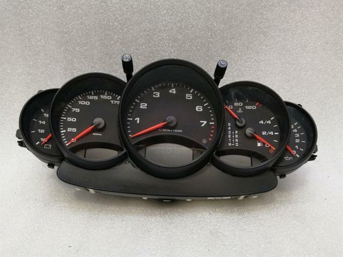 PORSCHE 911 996 Instrument cluster 99664110801 Speedometer MPH