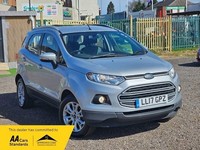 2017 Ford Ecosport 1.5 TDCi Zetec 2WD Euro 6 5dr HATCHBACK Diesel Manual