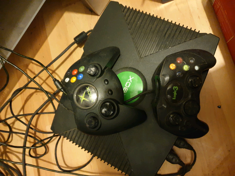 Xbox with 2 controllers and games in St Ives, Cambridgeshire Gumtree