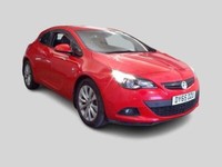 2015 65 VAUXHALL ASTRA GTC 1.4T 16V SRi COUPE IN RED.FANTASTIC VALUE.FULL MOT.