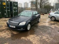 MercedesC200 elegance CDI SH mot leather seats alloy great condition manual VGC