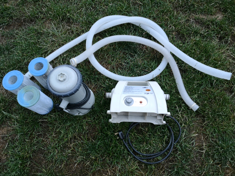 intex pool heater pump
