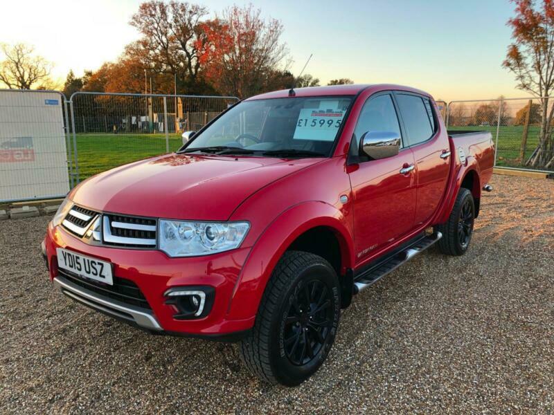 2015 15 Reg Mitsubishi L200 Barbarian 4x4 Pick Up Truck, 53k Miles. FSH