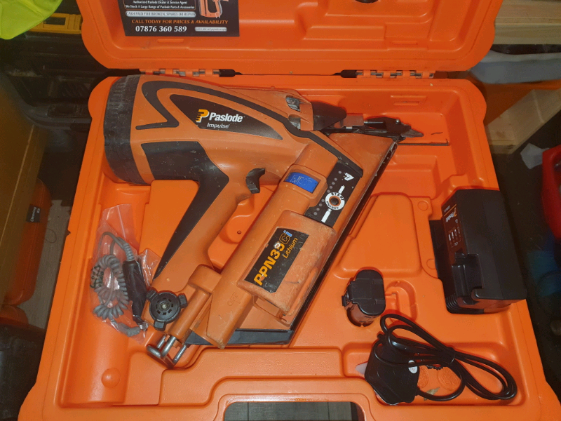 PASLODE PPN35CI 35MM 7.4V 2.1AH LIION FIRST FIX CORDLESS NAIL GUN in