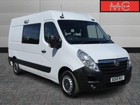 2019 Vauxhall Movano F3500 CDTi L2H2 Welfare Unit Crew Van Diesel Manual